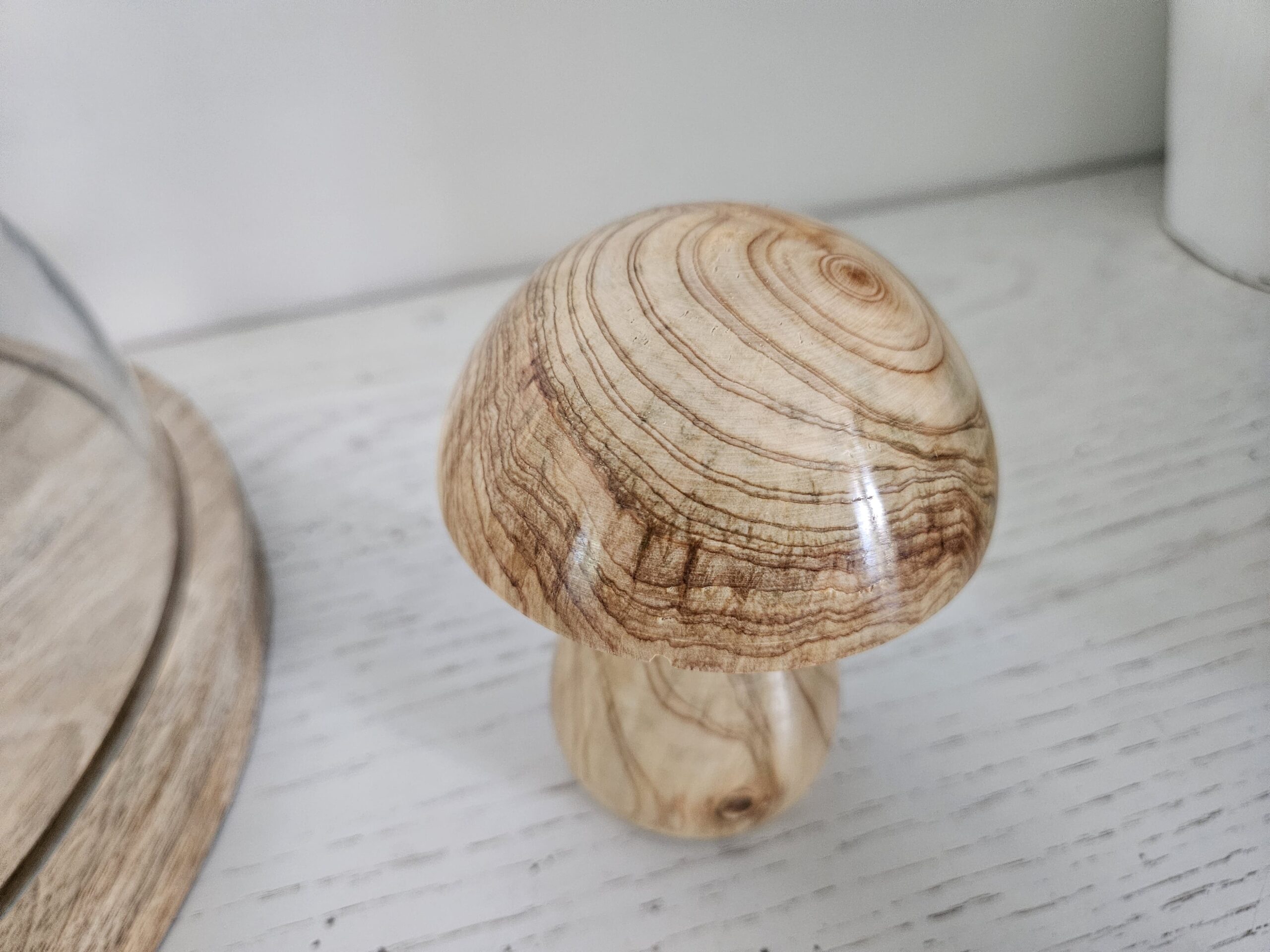 Champignons décoratifs en bois divers – Image 2