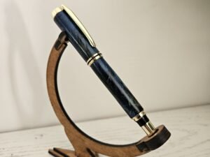 stylo plume en bois stabilisé