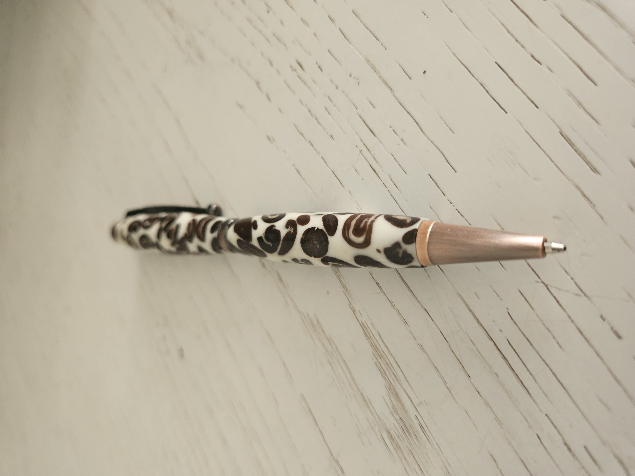 Stylo bille résine, grains de café – Image 4
