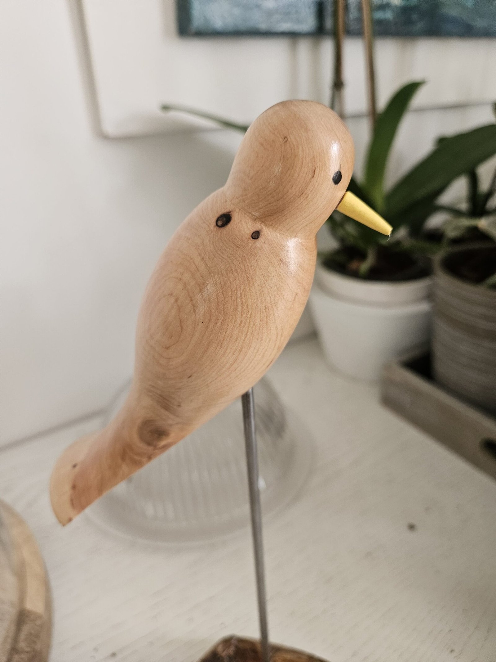 Oiseau en bois de cade – Image 3