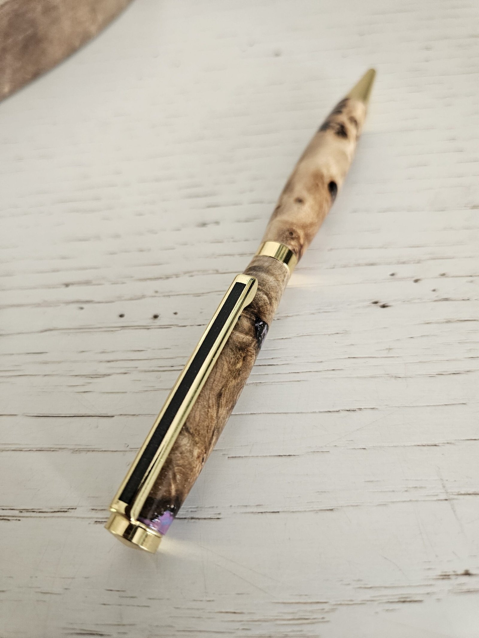 Stylo bille en loupe de marronnier – Image 2