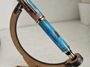 stylo roller en bois et résine