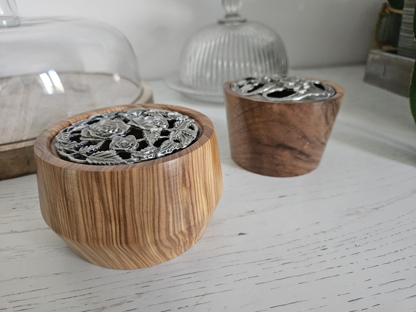 Pot pourri en bois d'olivier – Image 2