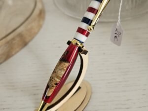 Stylo bille bois et résine