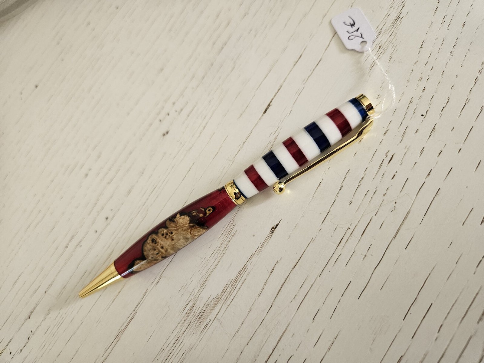 Stylo bille bois et résine – Image 3